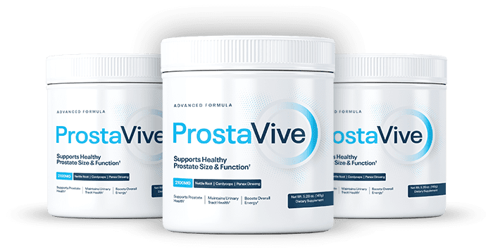 Three bottles of ProstaVive